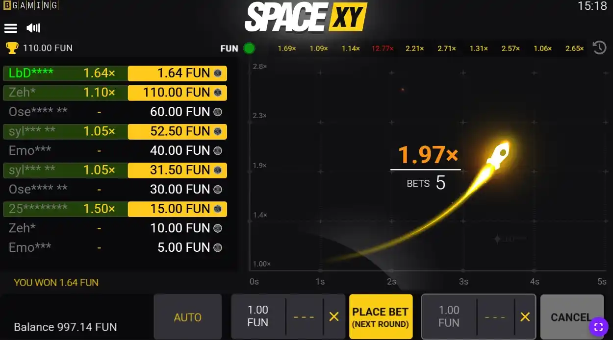 What Is Space XY? (Crash Game Overview)